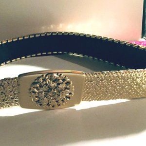 Silver tone Stretch Belt